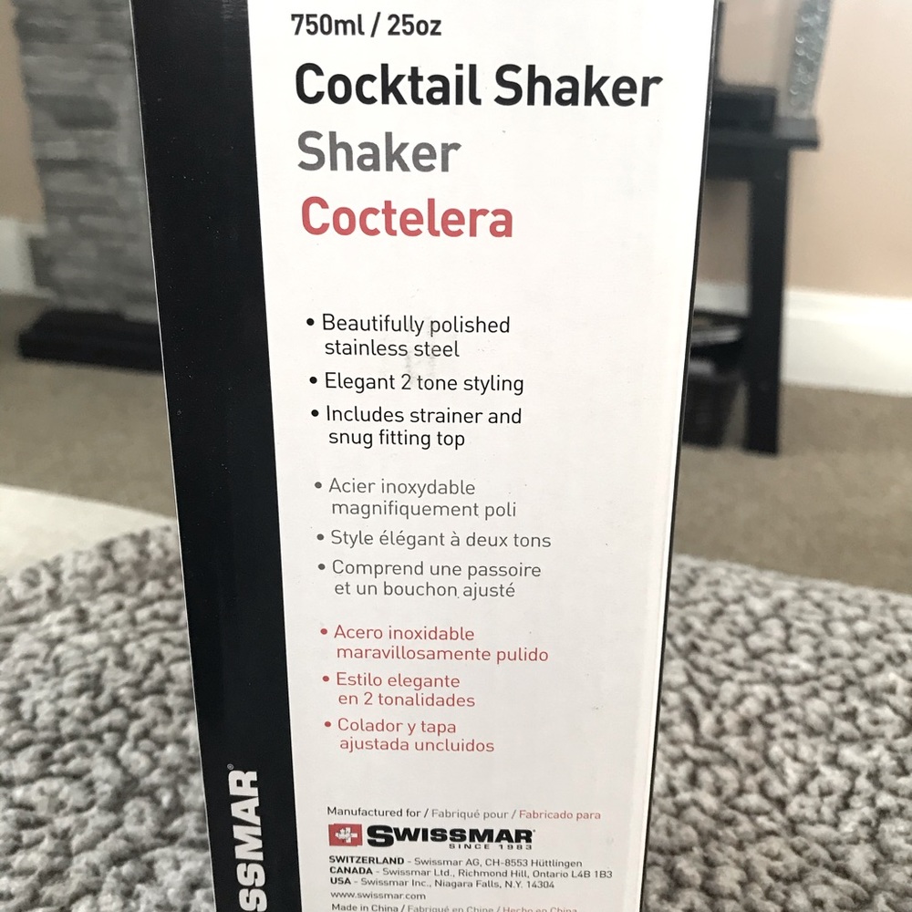 Cocktail Shaker - stainless steel